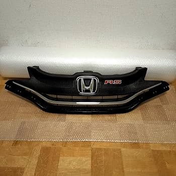 【新品】ビジョン フィット3カーボンフロントグリルカバー 新品】ビジョン フィット3カーボンフロントグリルカバー